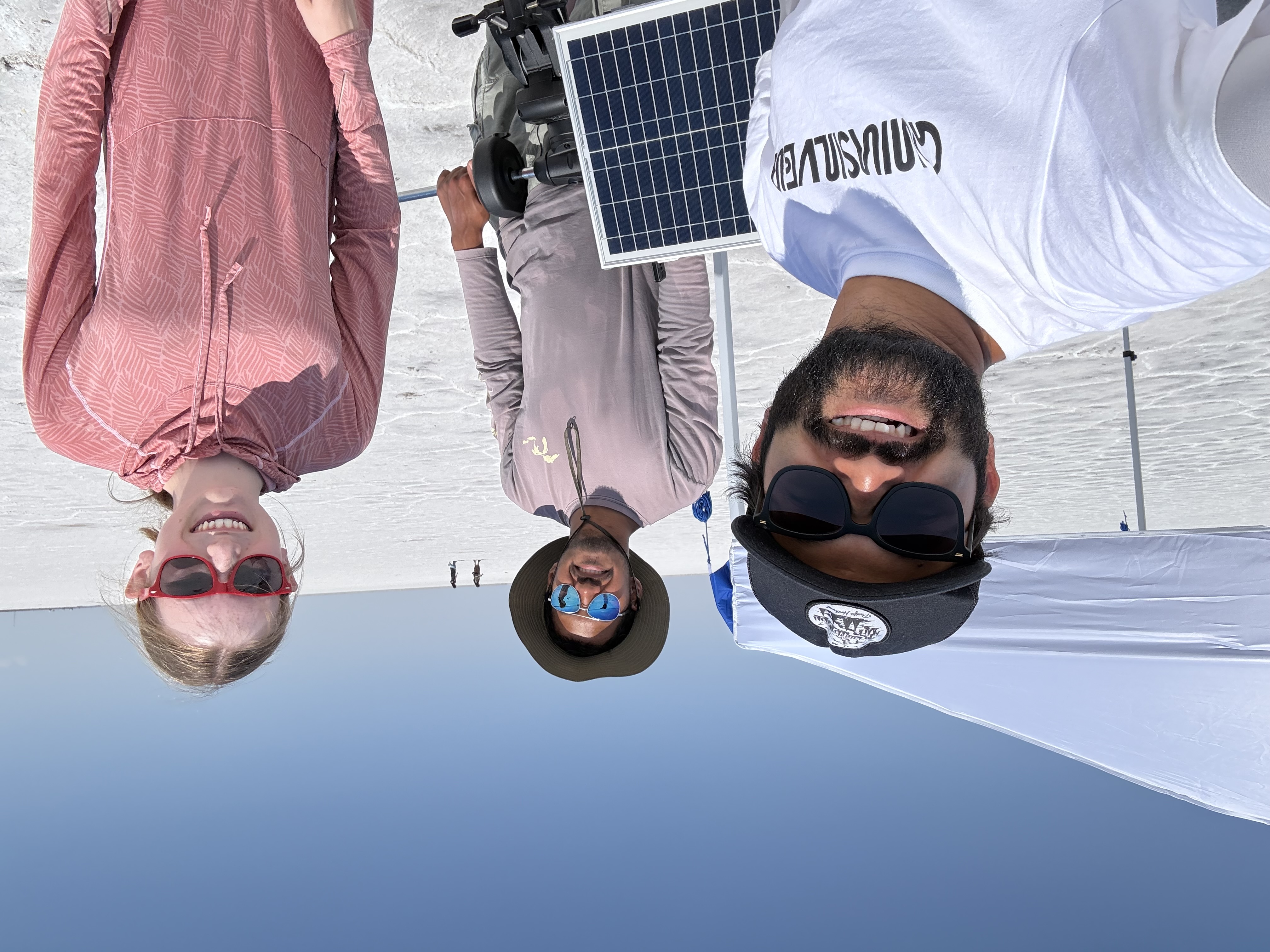 Salt flats equipment